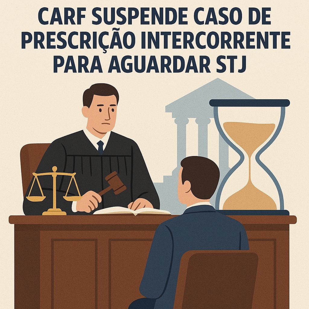 Carf suspende caso de prescrição intercorrente para aguardar STJ 